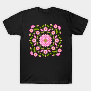 Pichwai lotus mandala T-Shirt